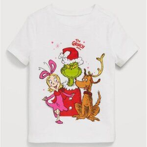 NWT. OLD NAVY Unisex Baby Holiday Grinch Graphic T-Shirt